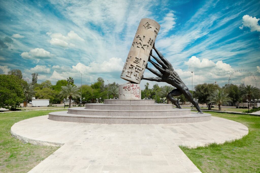 Save Iraqi Culture Monument in Baghdad, Iraq